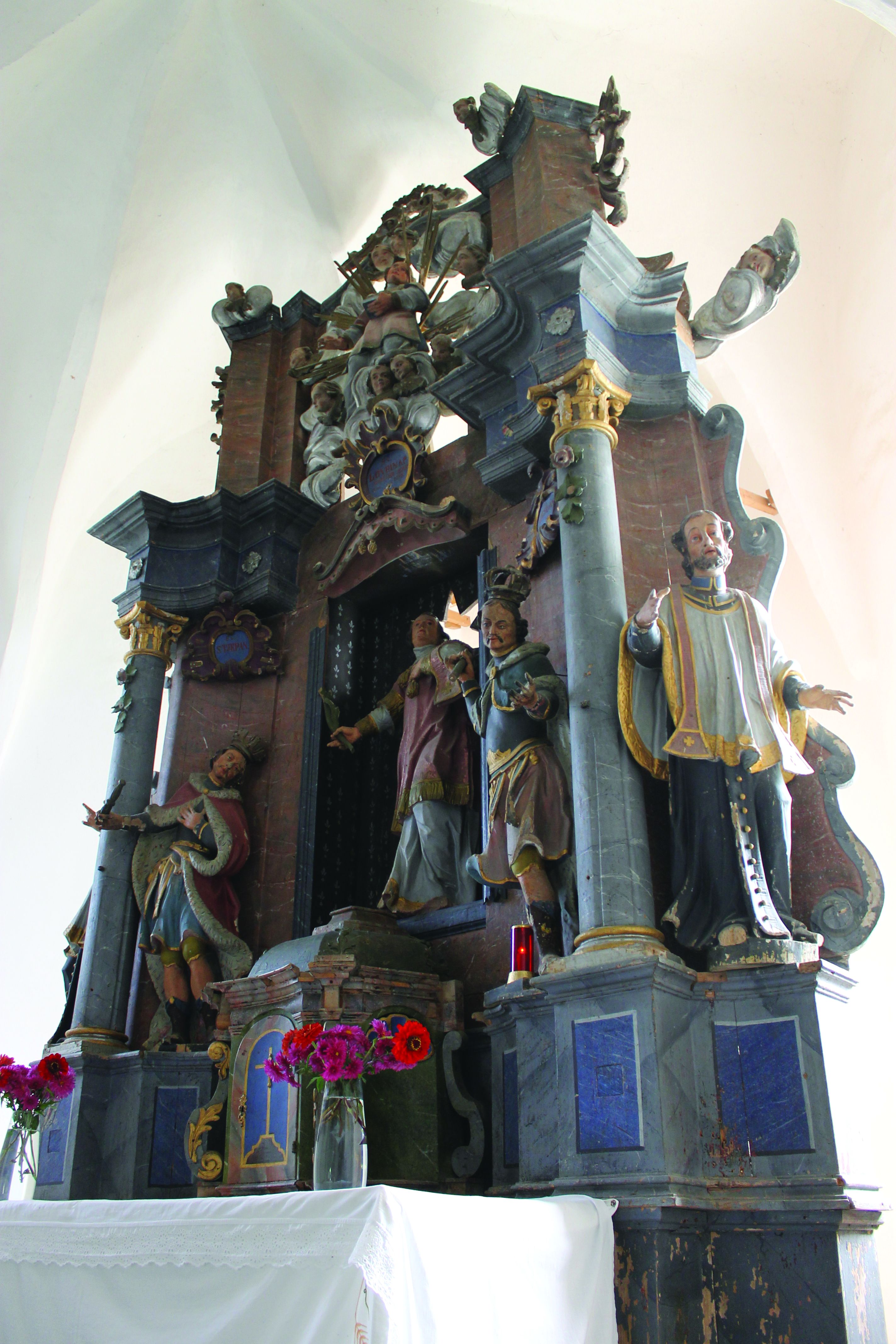 <p>glavni oltar sv. Lovre, oko 1786, kapela sv. Lovre</p>