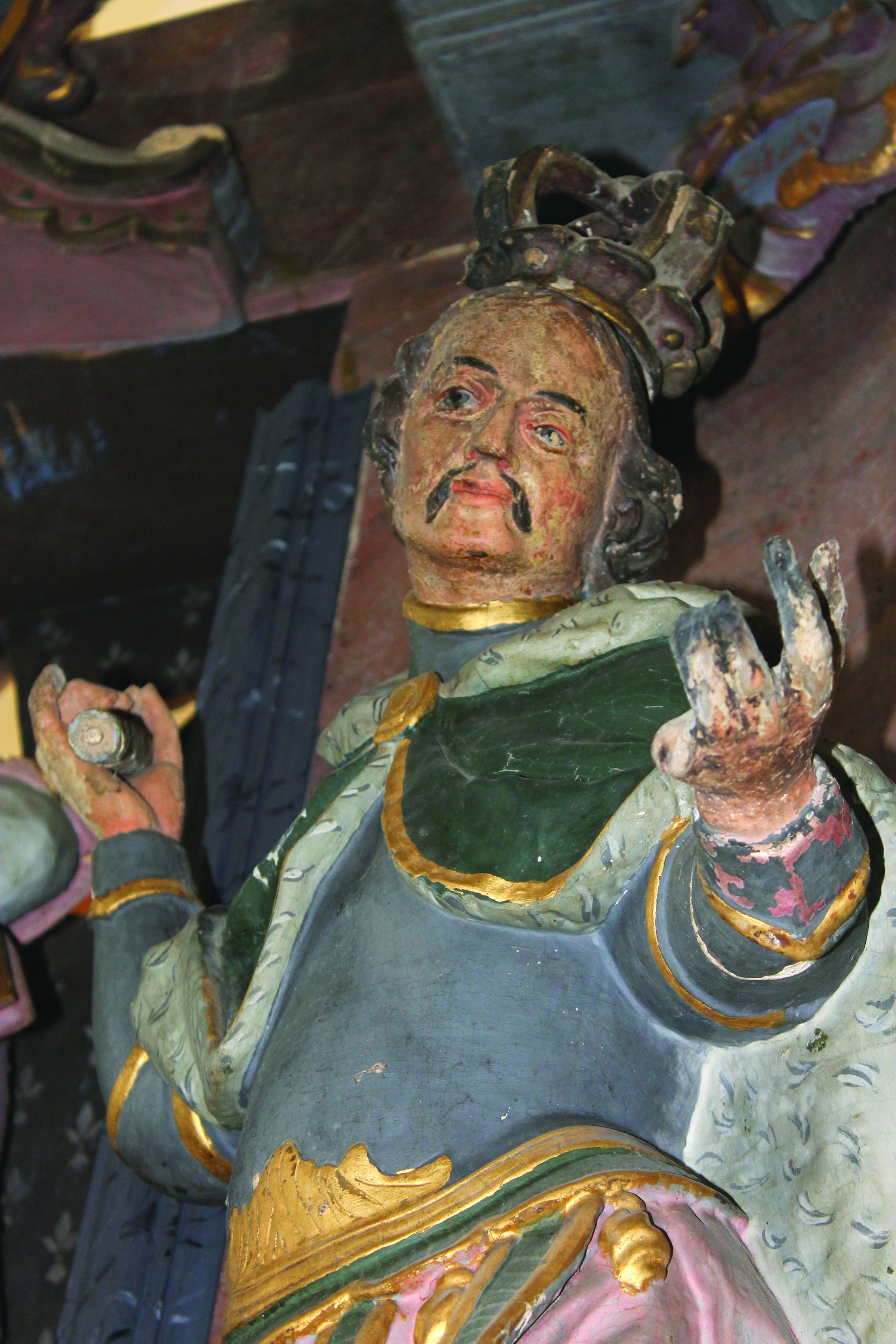 <p>sv. Ladislav, prva polovica XVIII. st., kapela sv. Lovre</p>