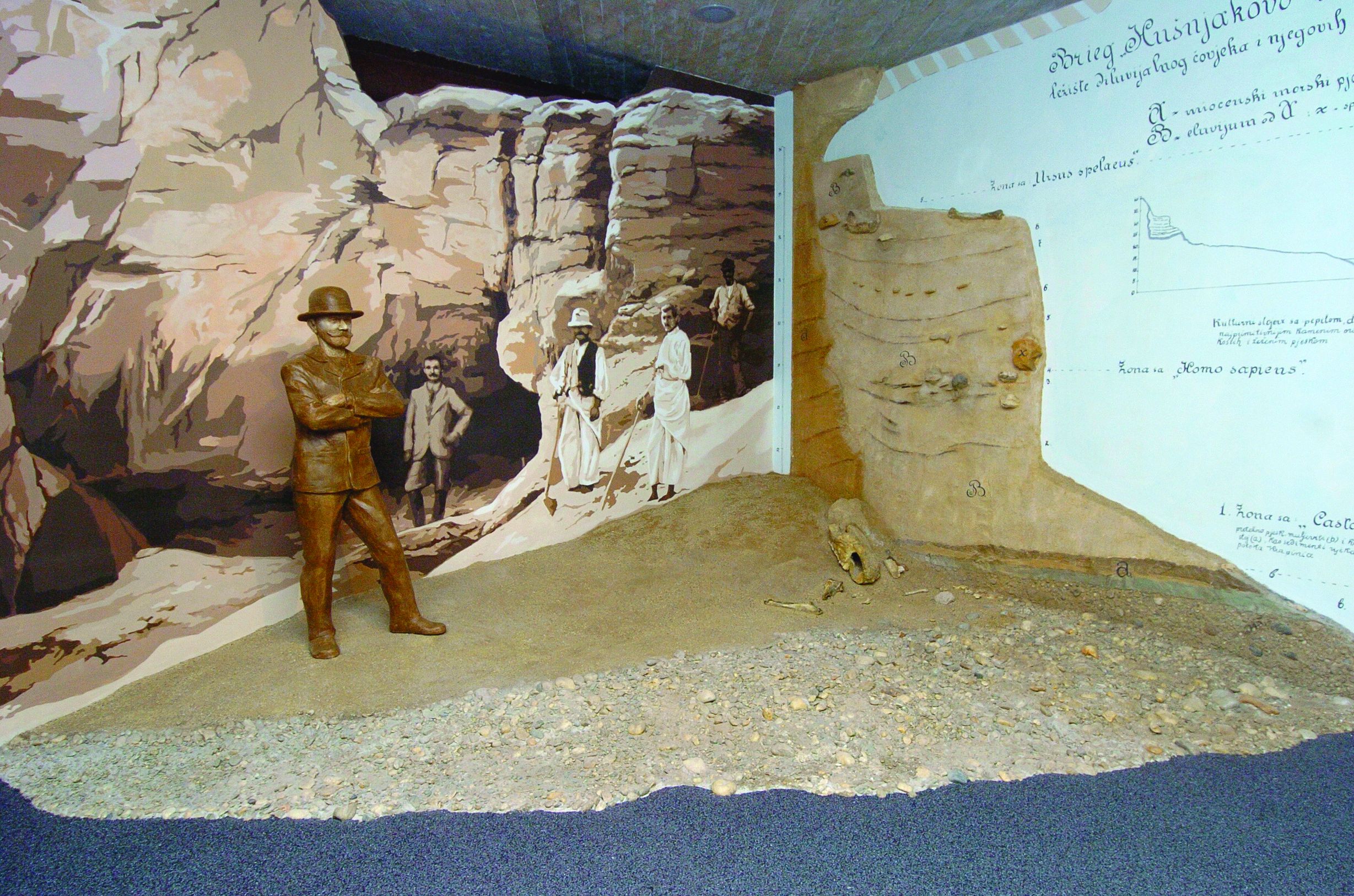 <p>dio postava Muzeja krapinskih neandertalaca</p>