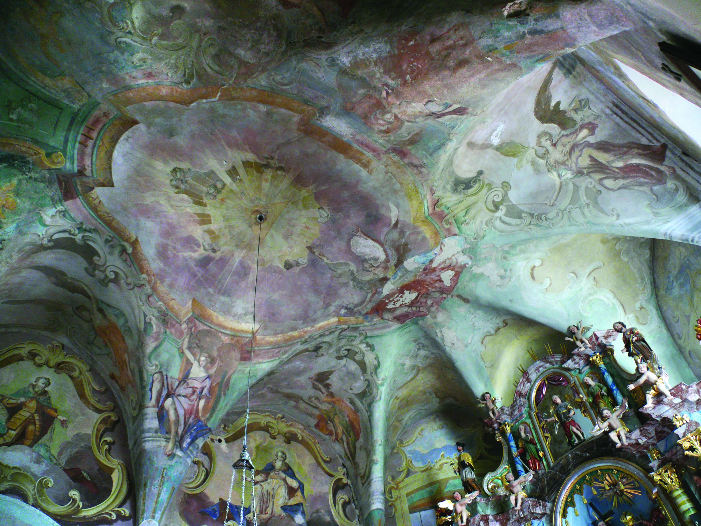 <p>gotička rebra, župna crkva Presvetoga Trojstva, XIV. st.</p>