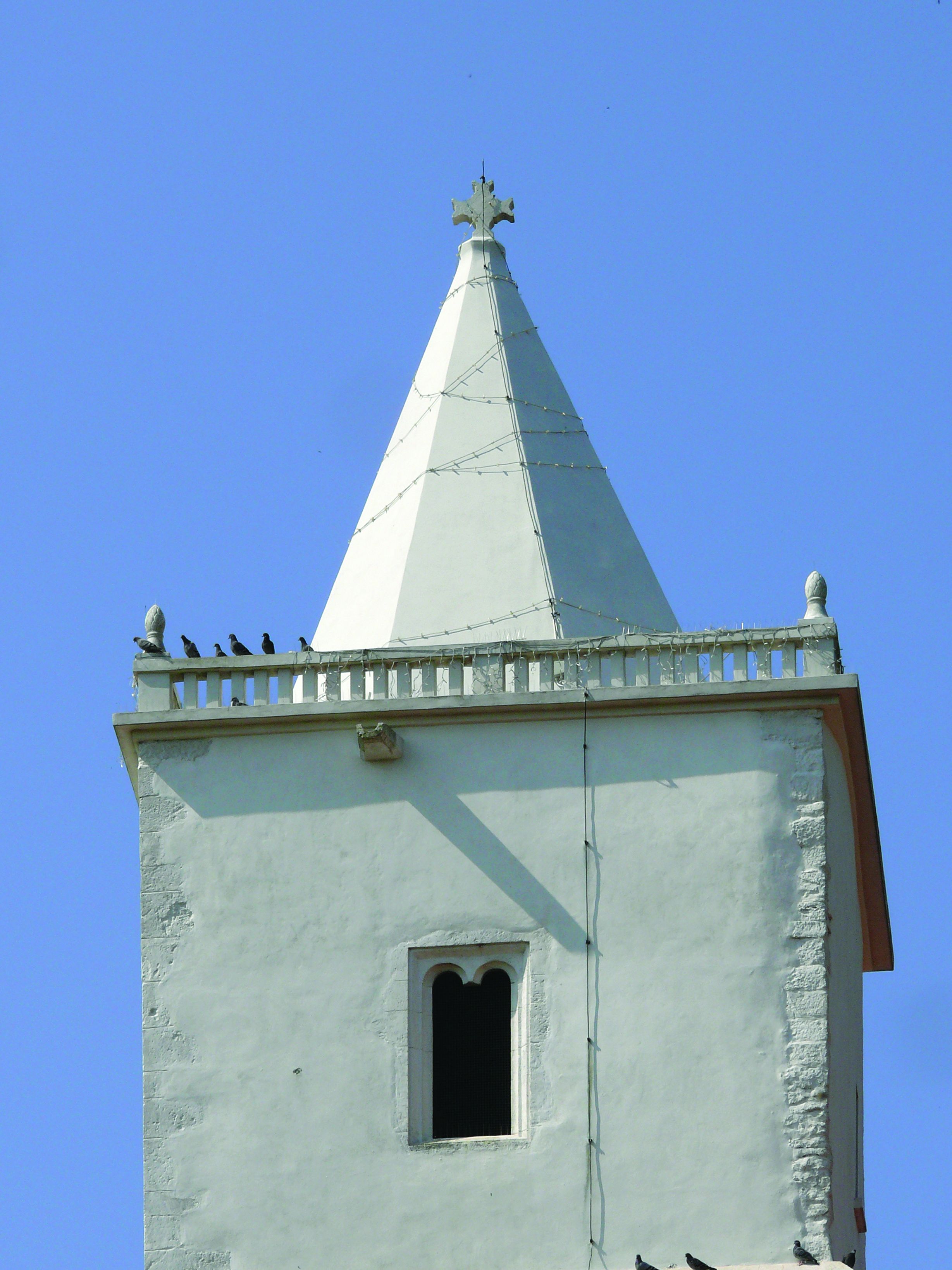 <p>gotički zvonik, župna crkva Presvetoga Trojstva</p>