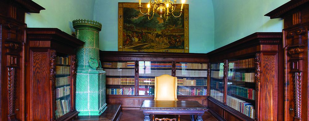 <p>knjižnica, dvorac Trako&scaron;ćan</p>