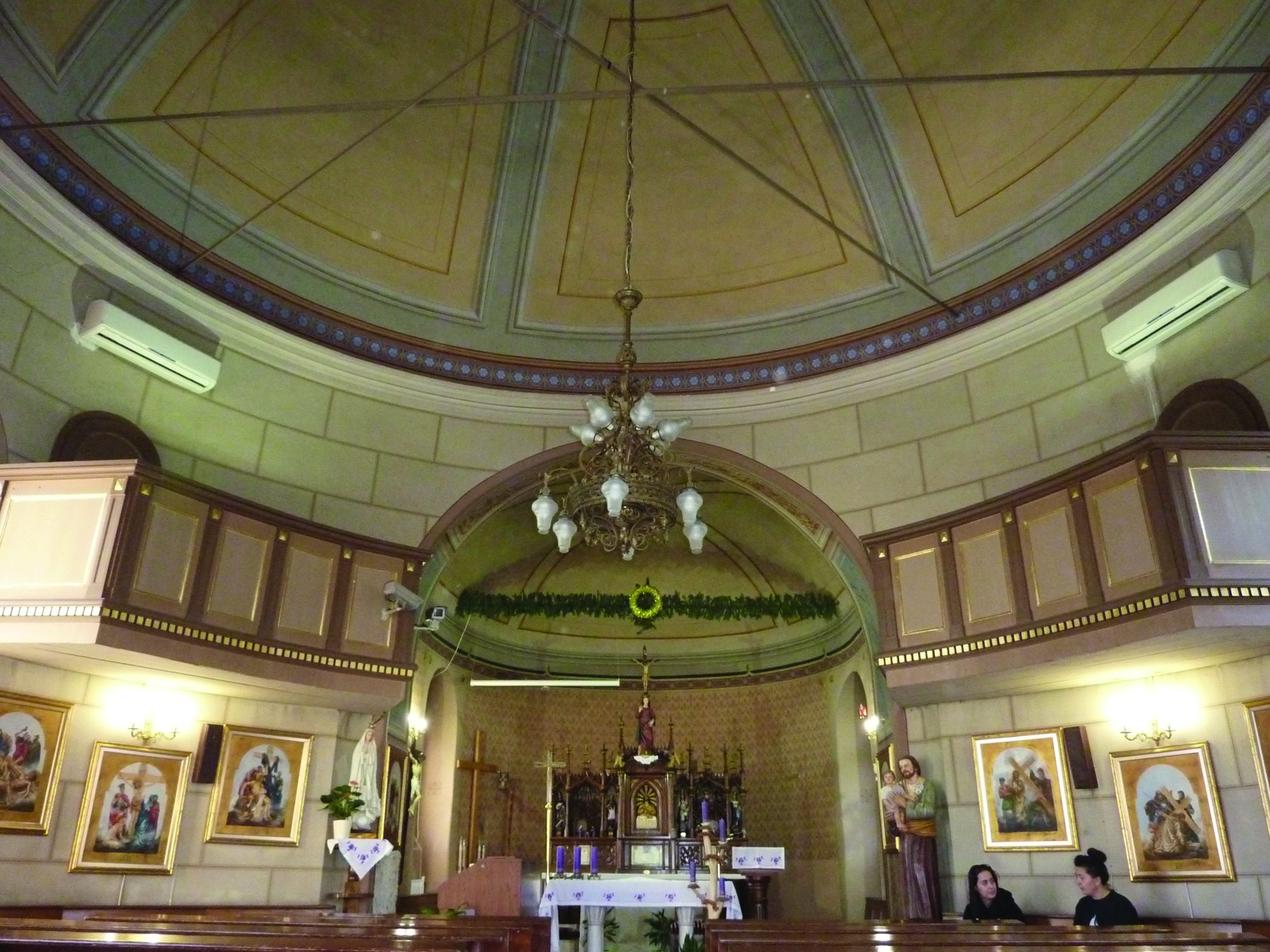 <p>unutra&scaron;njost župne crkve sv. Katarine, 1814, Stubičke Toplice</p>