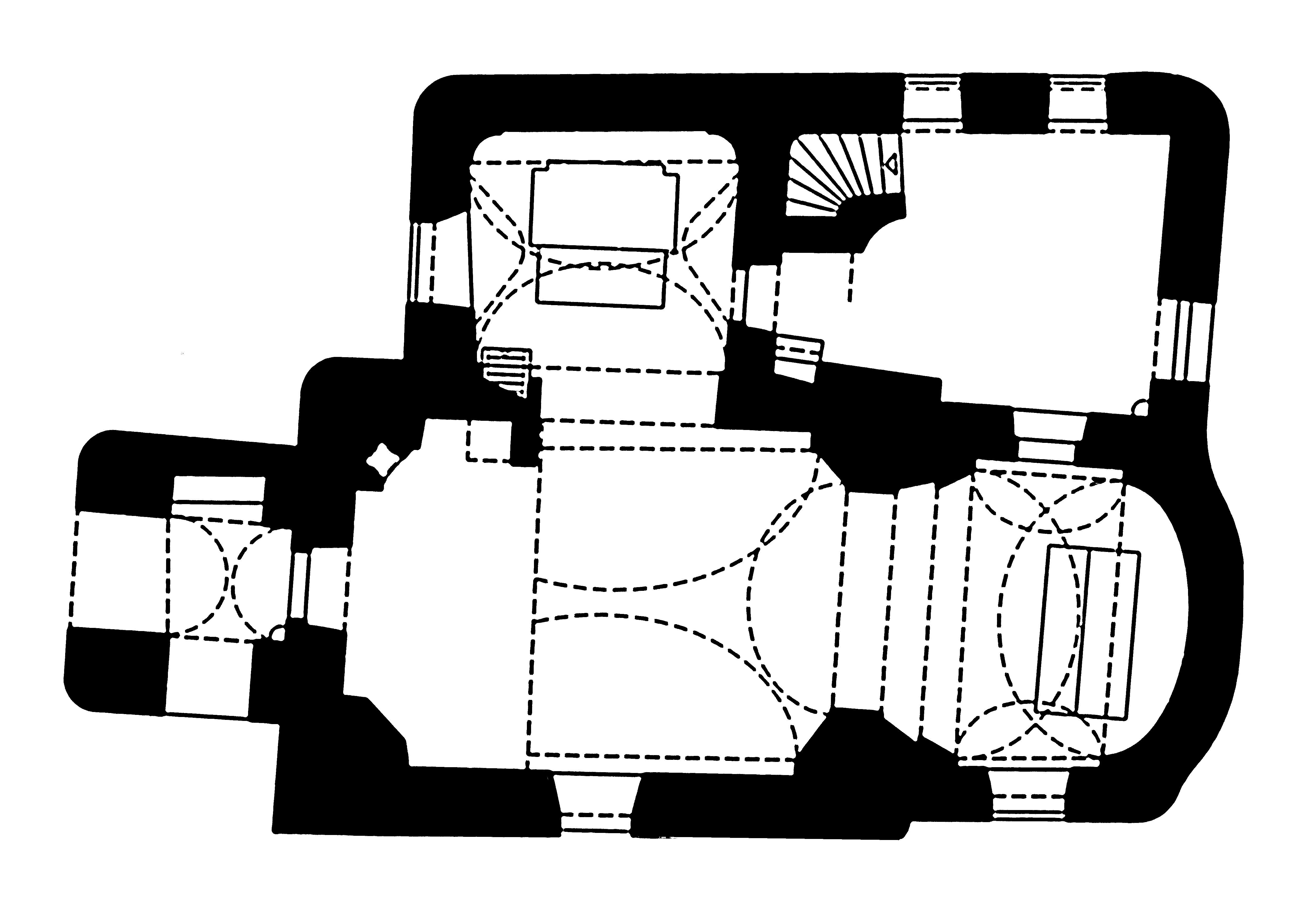 <p>tlocrt župne crkve sv. Ane</p>
