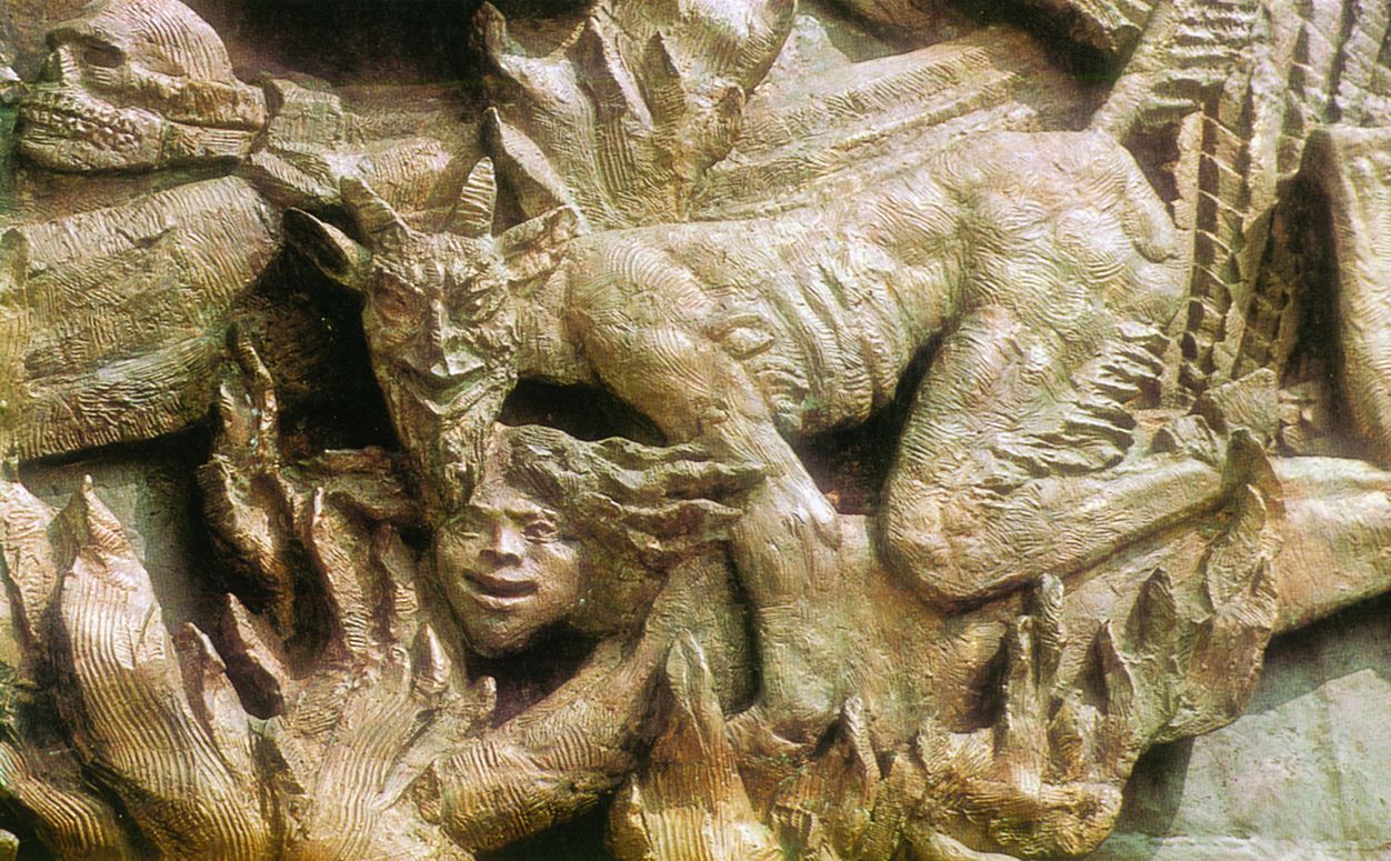 <p>spomenik, Antun Augustinčić, 1973, Gornja Stubica</p>