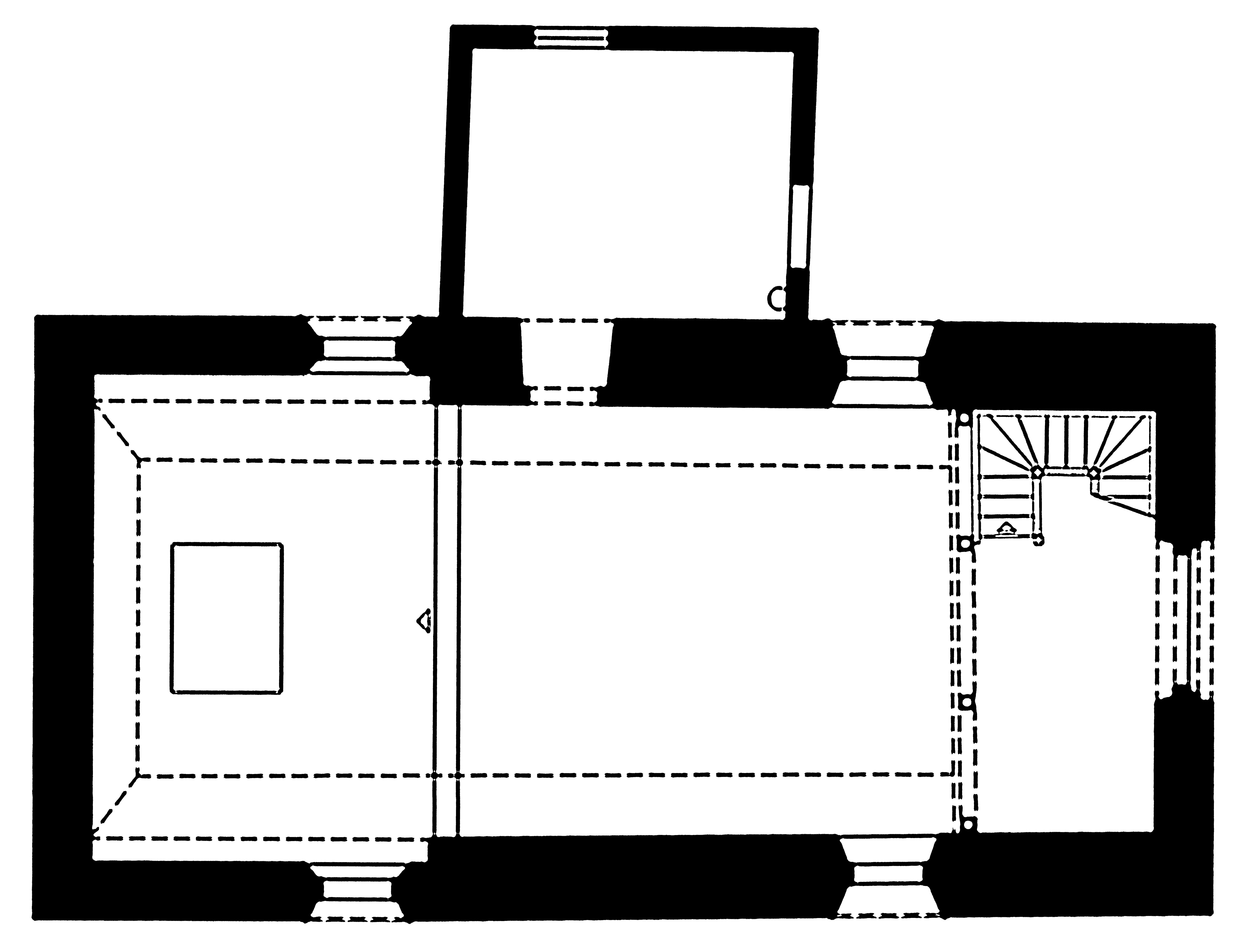 <p>tlocrt kapele sv. Fabijana i Sebastijana</p>