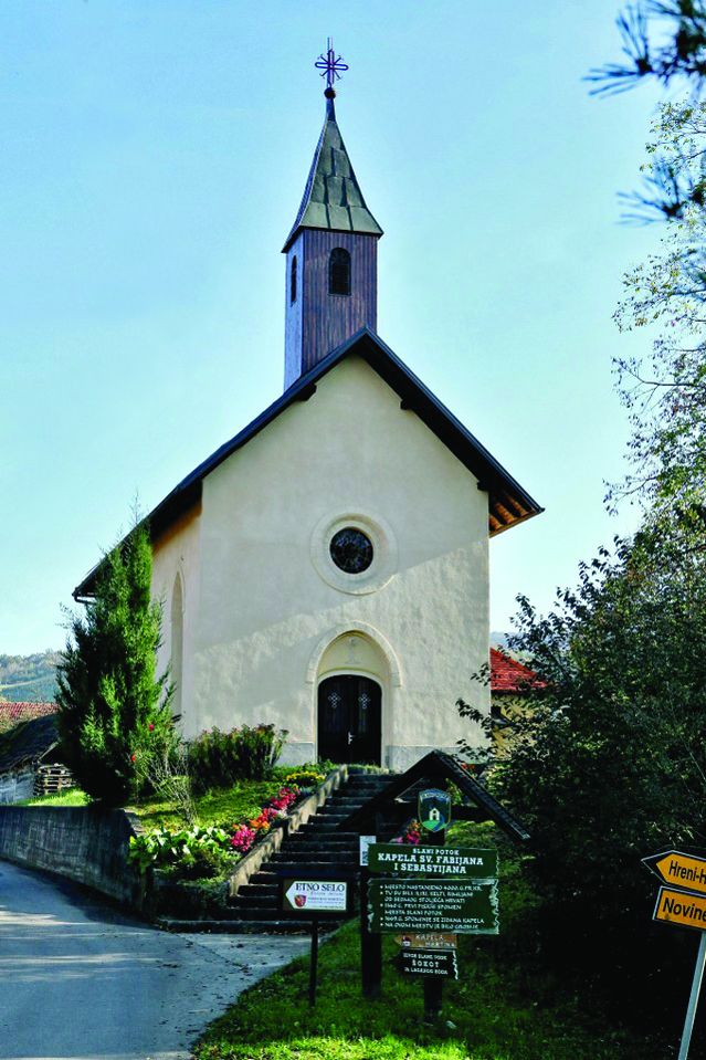 <p>kapela sv. Fabijana i Sebastijana, 1891&ndash;92.</p>