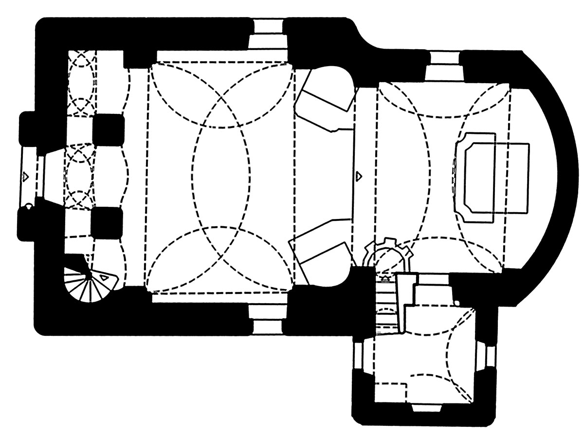 <p>tlocrt kapele sv. Jurja</p>