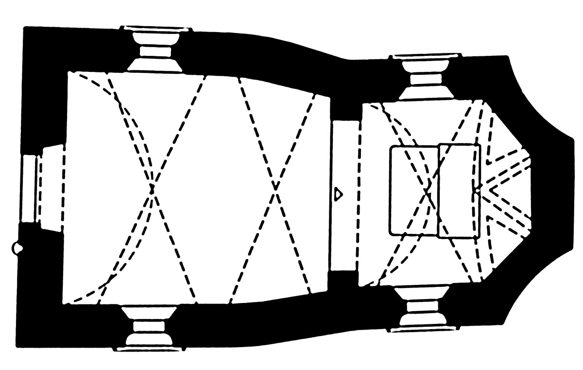 <p>tlocrt kapele sv. Ladislava</p>
