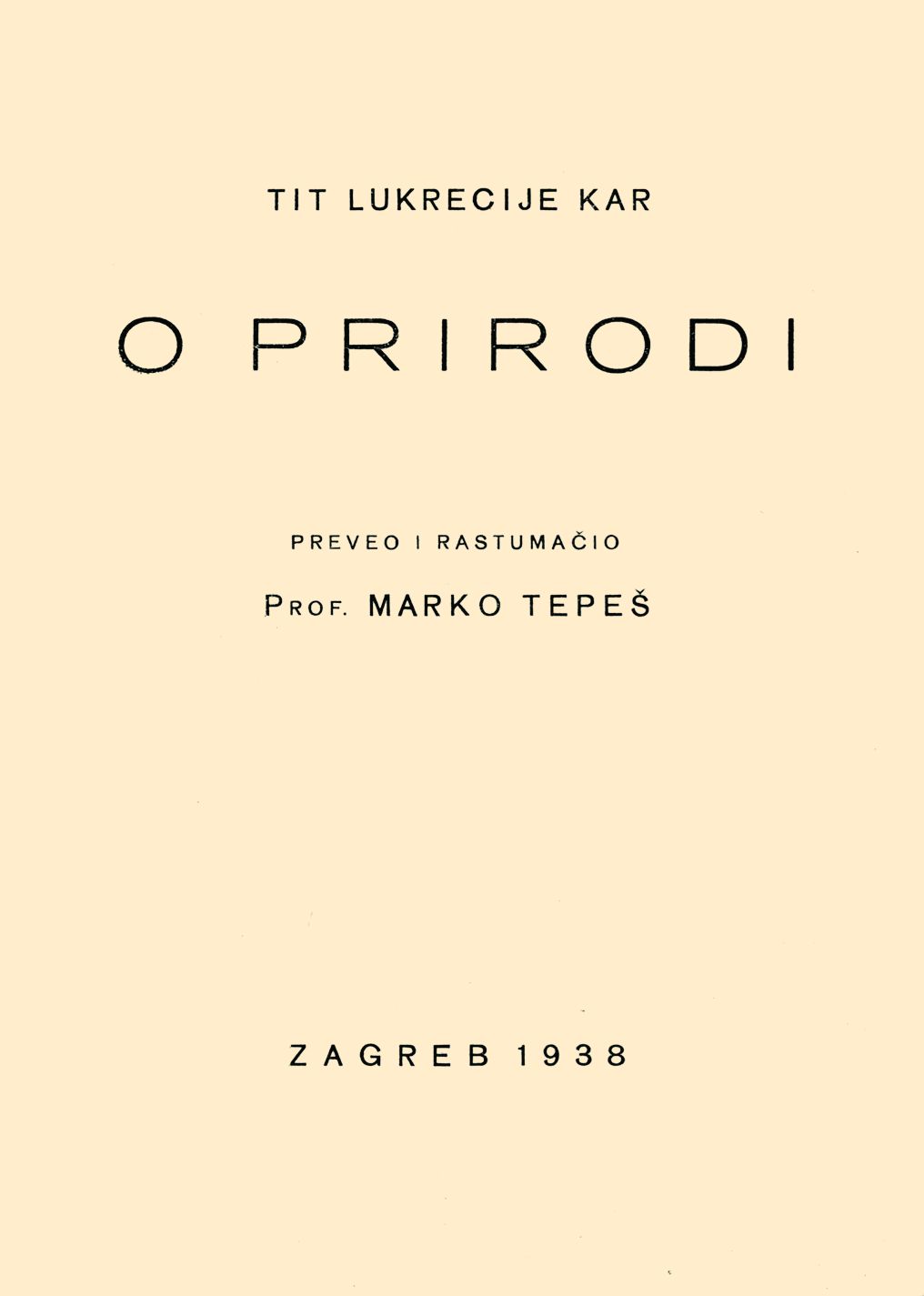Tepeš, Marko