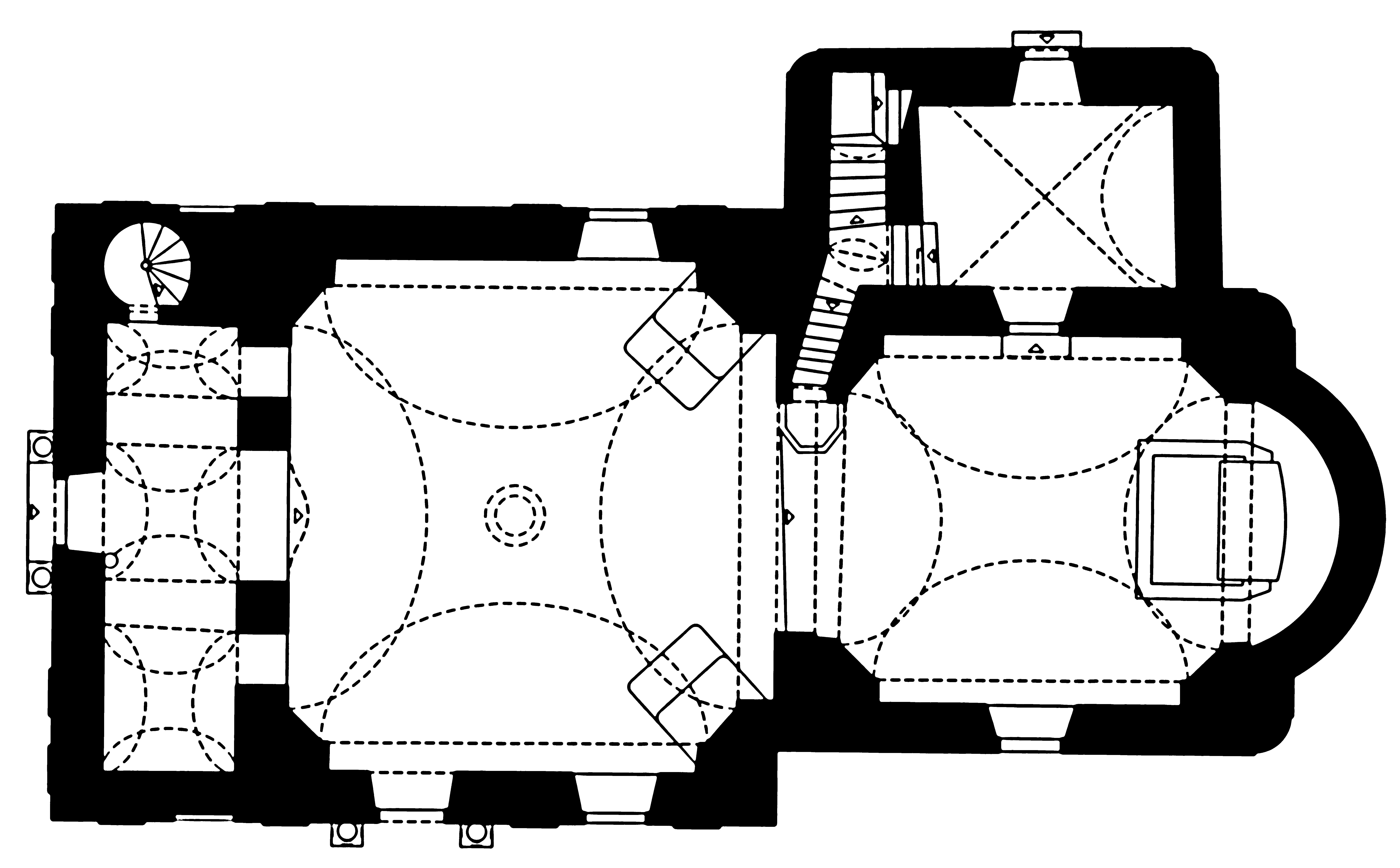 <p>tlocrt kapele sv. Leonarda</p>