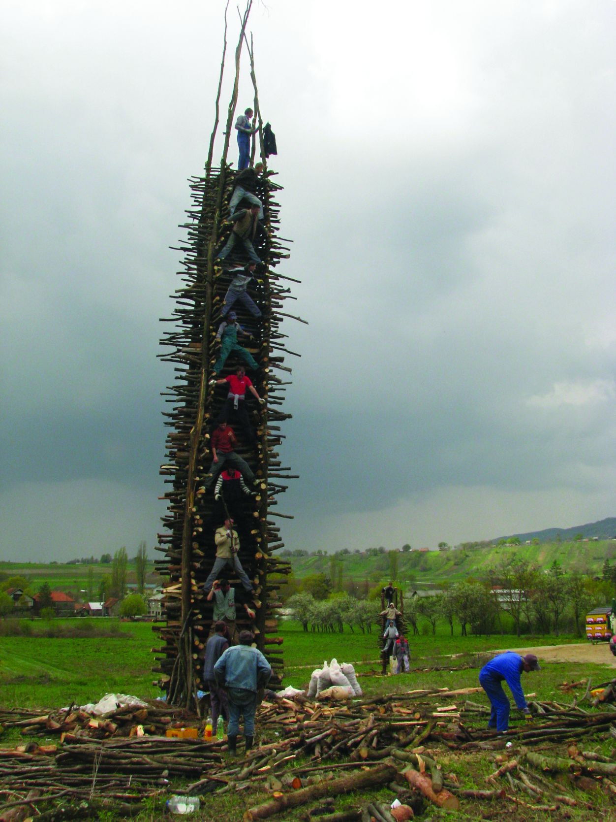 <p>podizanje <em>vuzemlice</em>, Kalnik</p>