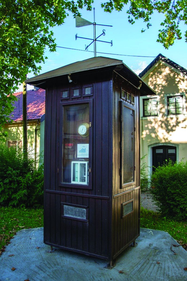 meteorološki stup u Pregradi