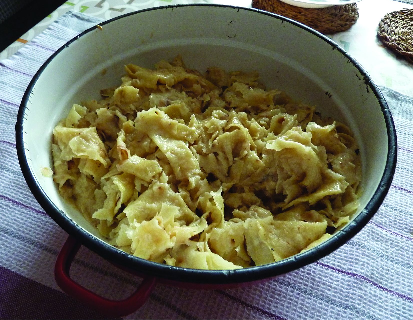 <p>pripremljeni zagorski mlinci (foto: Jasmina Lukec)</p>