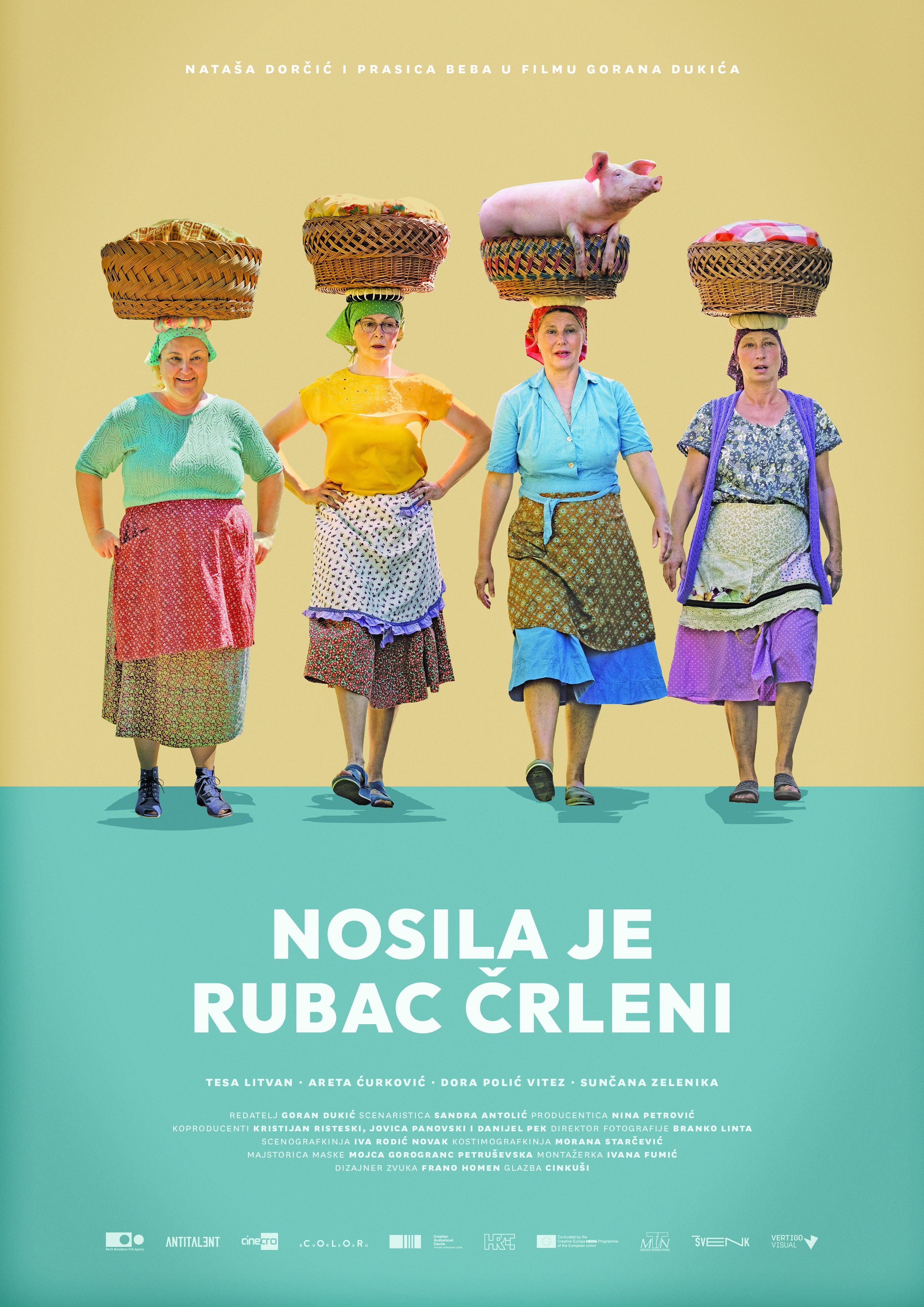 <p>plakat filma <em>Nosila je rubac črleni,</em> 2022.</p>