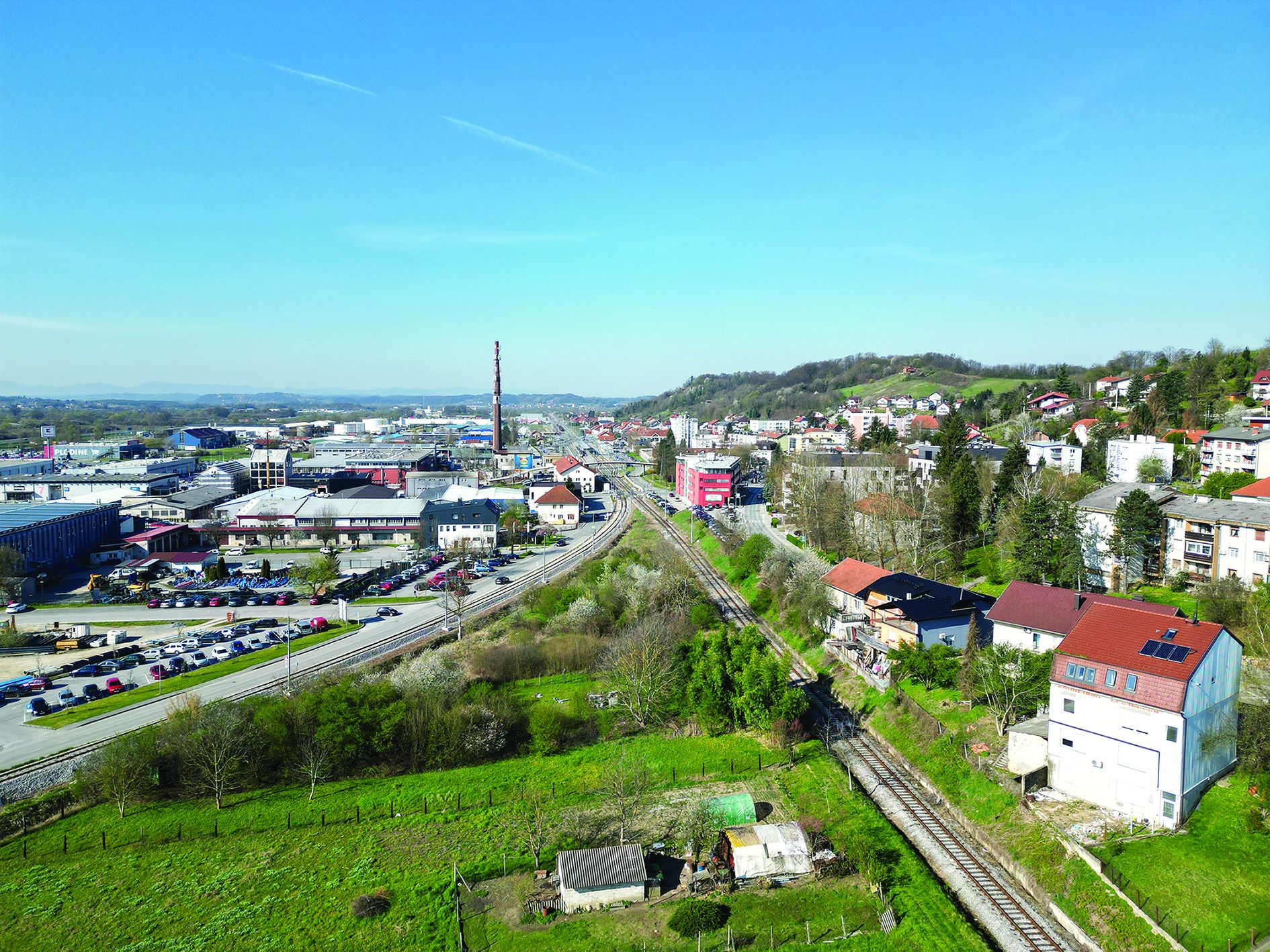 <p>željeznički čvor u Zaboku</p>